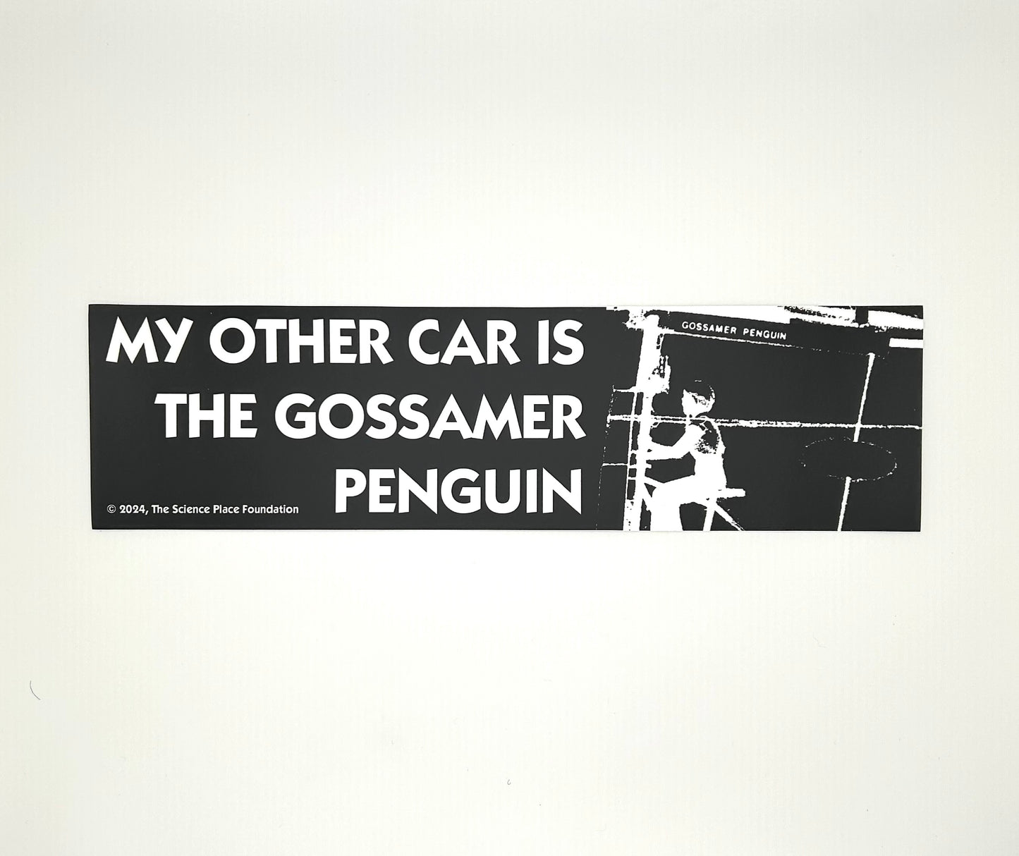 Gossamer Penguin Bumper Sticker